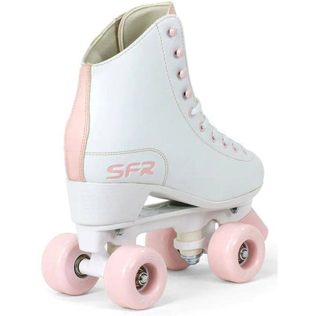 SFR Figure Quad Roller Skates - White/Pink
