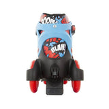SFR Stomper Adjustable Junior Boy's Skates - Blue/Red