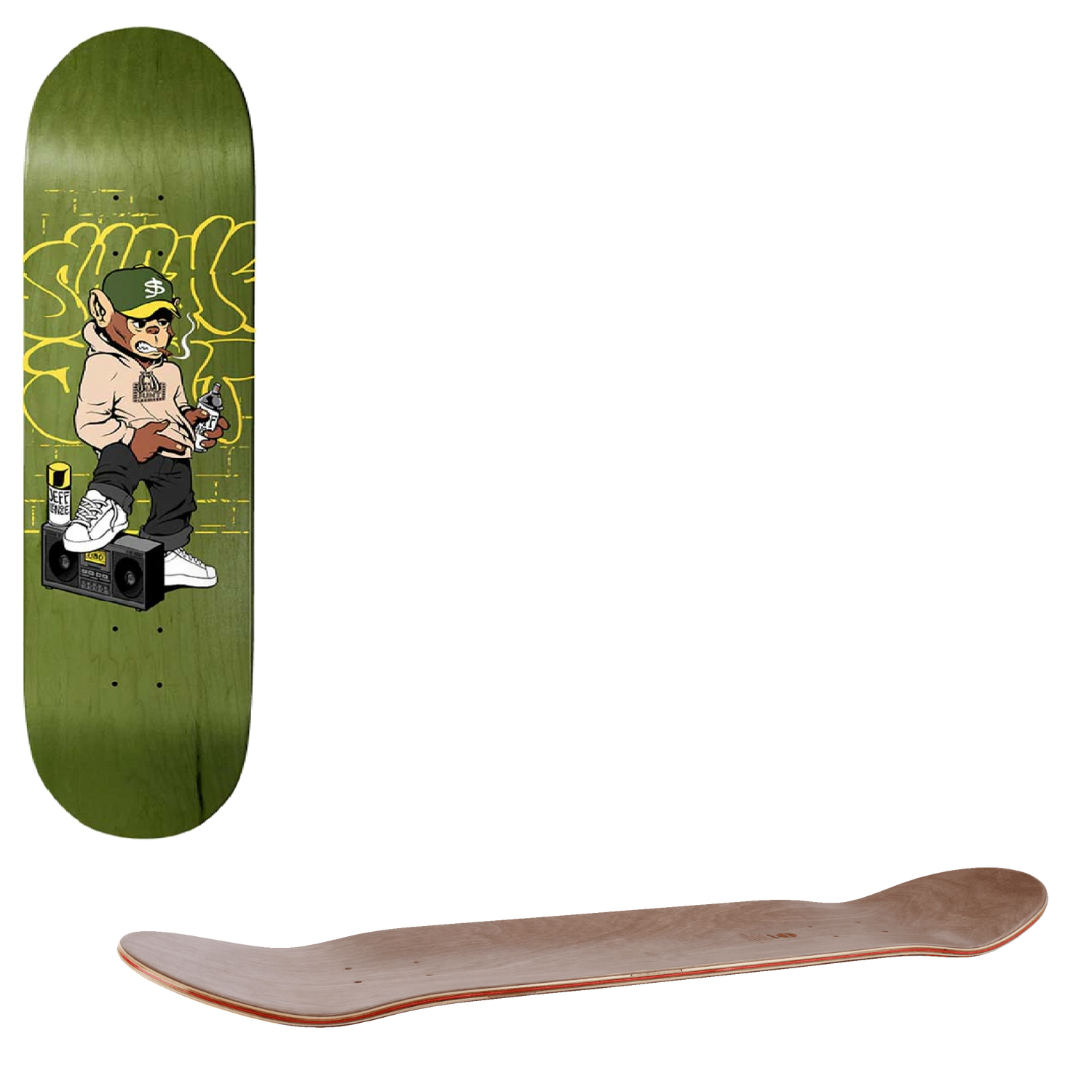 Shake Junt Snaps Skateboard Deck - Lenoce 8.25
