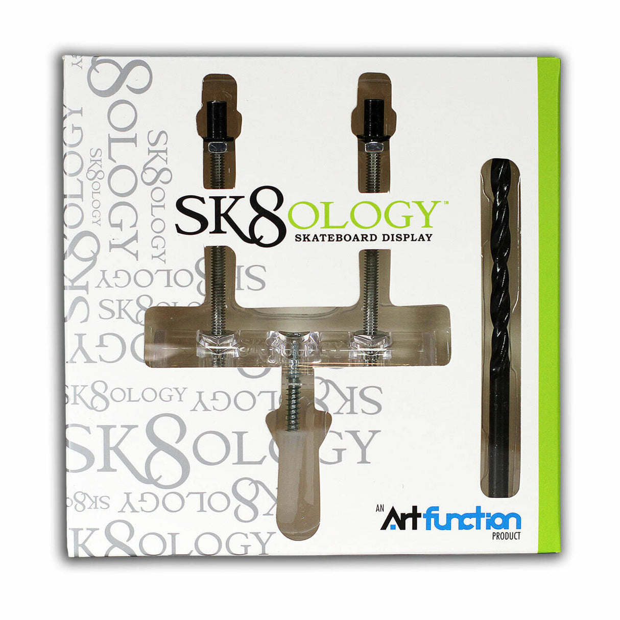 Sk8ology Floating Skateboard Deck Display Mount With Drill Bit
