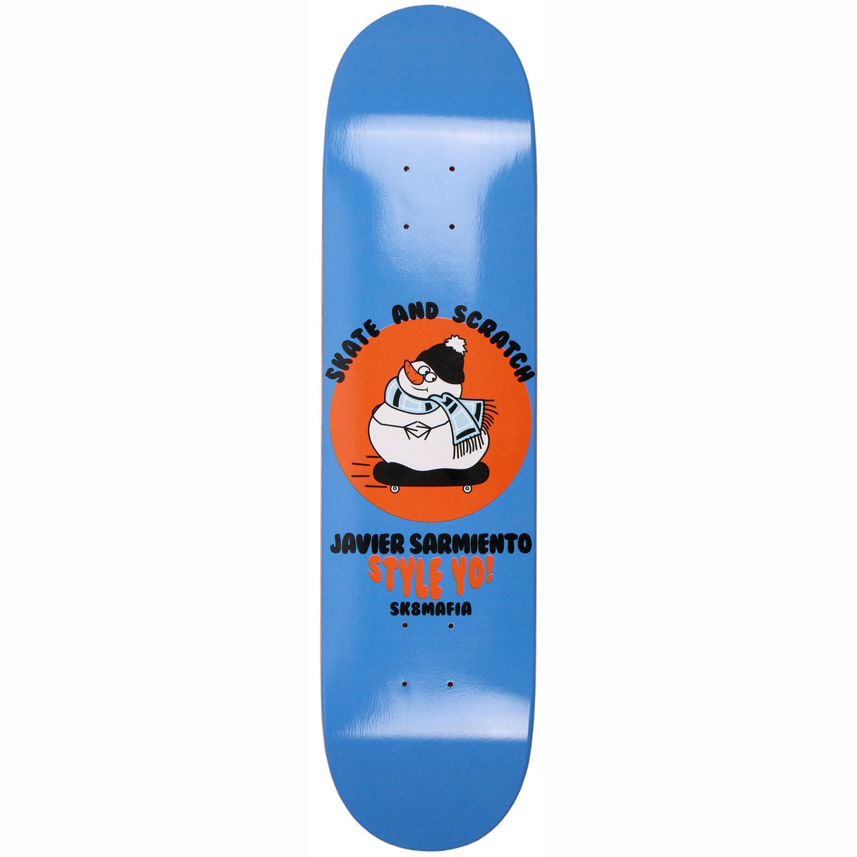 Sk8 Mafia Skate and Scratch Skateboard Deck - Sarmiento 7.75''