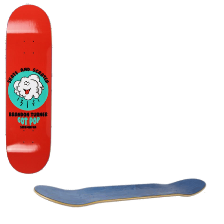 Sk8 Mafia Skate and Scratch Skateboard Deck - Turner 8.25''