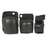 SkateHut Pro Pad Set - Black XS