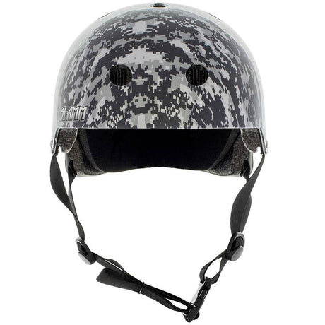 Slamm Logo Helmet - Grey/Camo