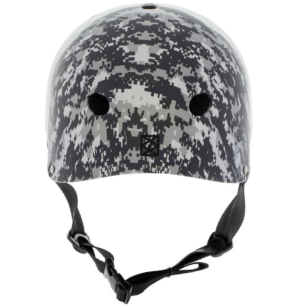 Slamm Logo Helmet - Grey/Camo