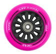 Slamm 100mm Nylon Core Wheel + Bearings - Black / Pink
