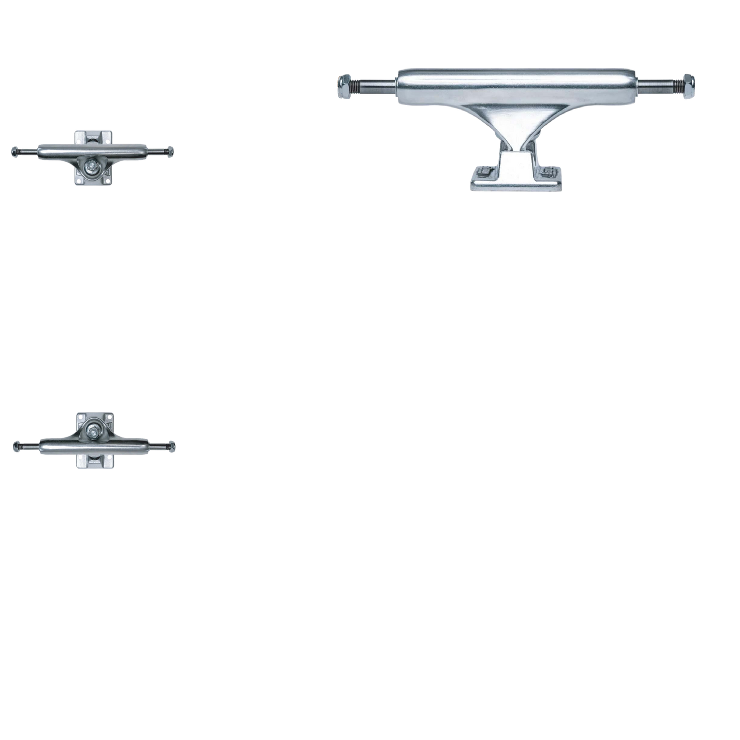 Slappy ST1 Classic Skateboard Trucks - Polished 8.5"