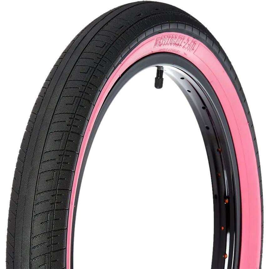 S&amp;M Speedball BMX Tyre - Pink Wall - 20'' x 2.4''
