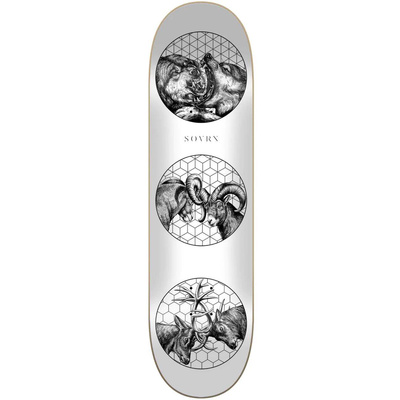 SOVRN Nature Of Wars Skateboard Deck - 8''