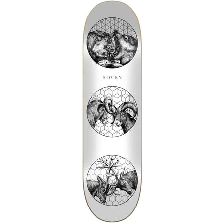 SOVRN Nature Of Wars Skateboard Deck - 8''
