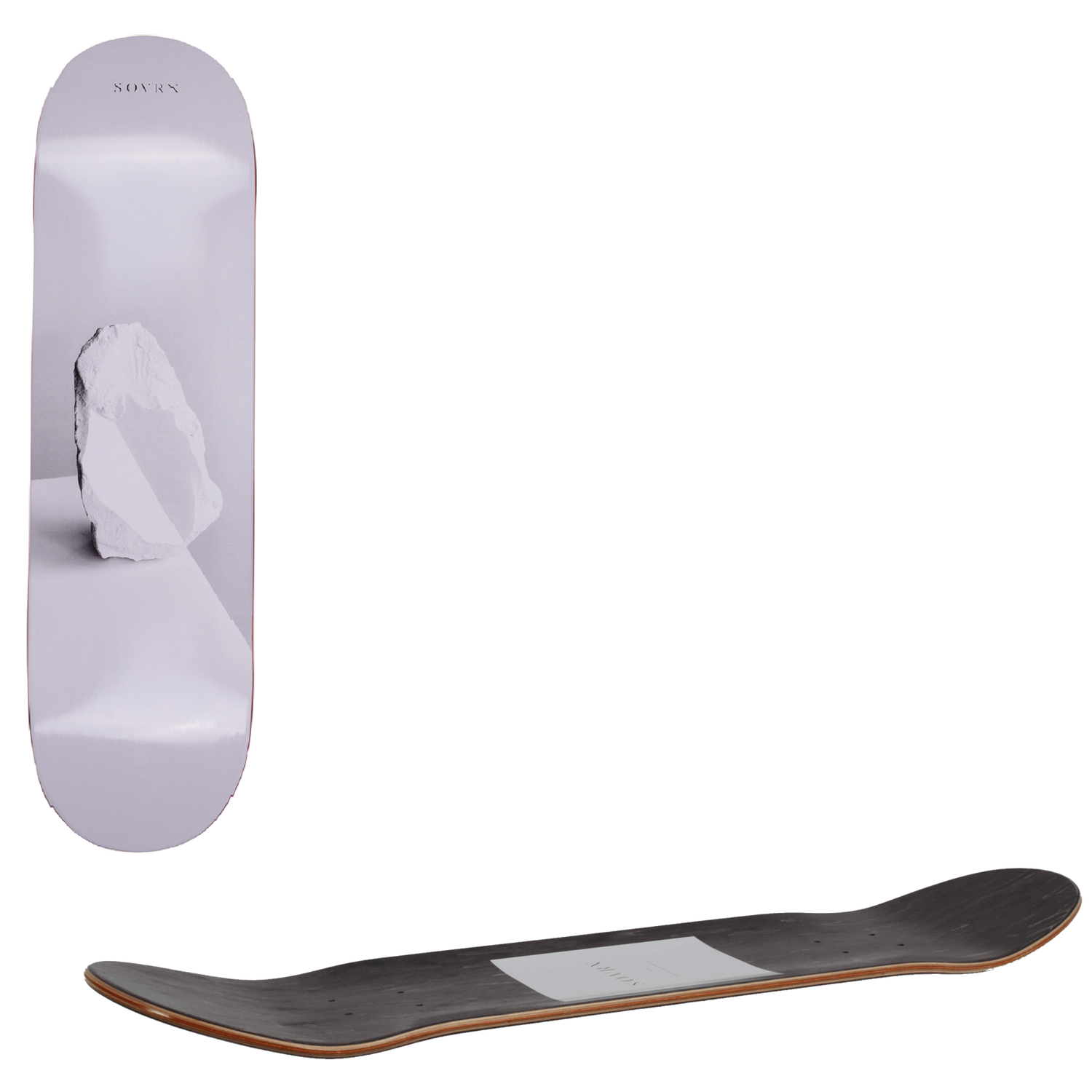 SOVRN Erratics Skateboard Deck - 8.38"