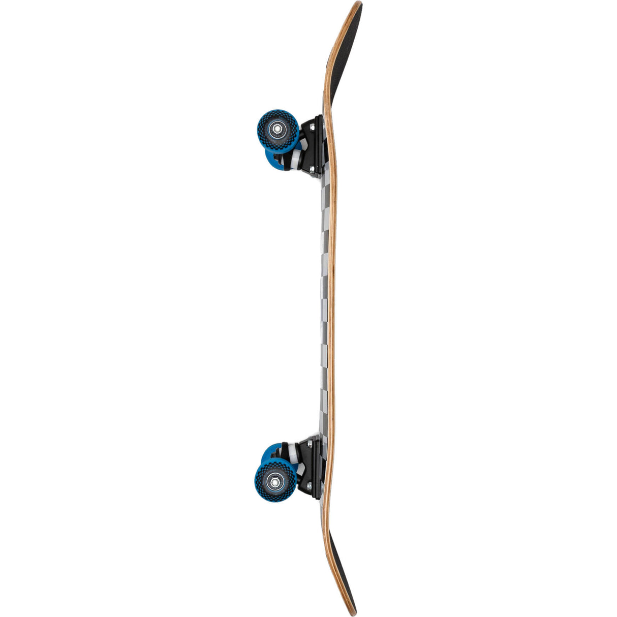 Speed Demons Checkers Complete Skateboard - Black/Blue 7.25"