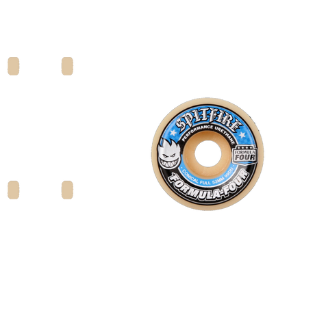 Spitfire Formula Four Conical Full 99a Skateboard Wheels - 54mm