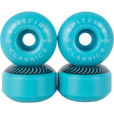 Spitfire Chroma Classic 99DU Skateboard Wheels - Light Blue 56mm (Pack of 4)