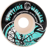 Spitfire Bighead Shattered 99 Skateboard Wheels - White 54mm