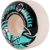 Spitfire Bighead Shattered 99 Skateboard Wheels - White 54mm