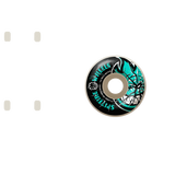 Spitfire Bighead Shattered 99 Skateboard Wheels - White 54mm