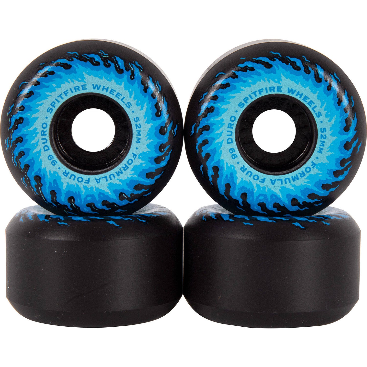Spitfire Formula Four OG Fireball 99 Skateboard Wheels - Black 52mm