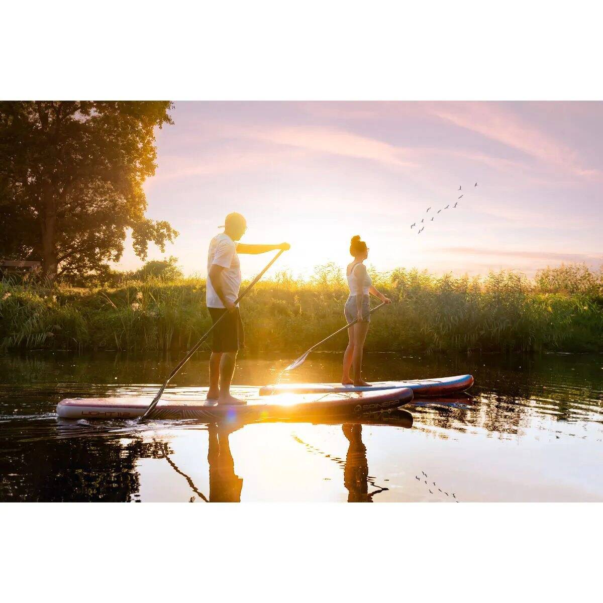 Spinera Light iSUP ULT w/Paddle, Leash, Pump, Bag - 9ft10