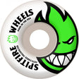 Spitfire White Skateboard Wheels Bighead - Neon Green 53mm