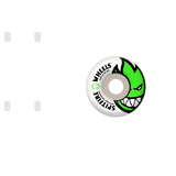 Spitfire White Skateboard Wheels Bighead - Neon Green 53mm