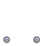 Striker Essence V3 110mm Scooter Wheel - Blue Chrome/Black