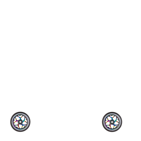 Striker Essence V3 110mm Scooter Wheel - Rainbow