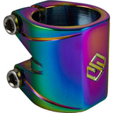 Striker Essence Double V2 Pro Scooter Collar Clamp - Rainbow