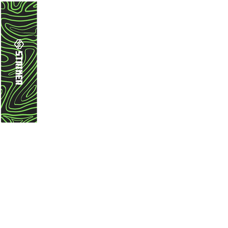 Striker Topo Swirl Scooter Grip Tape - Green 22" x 6.5"