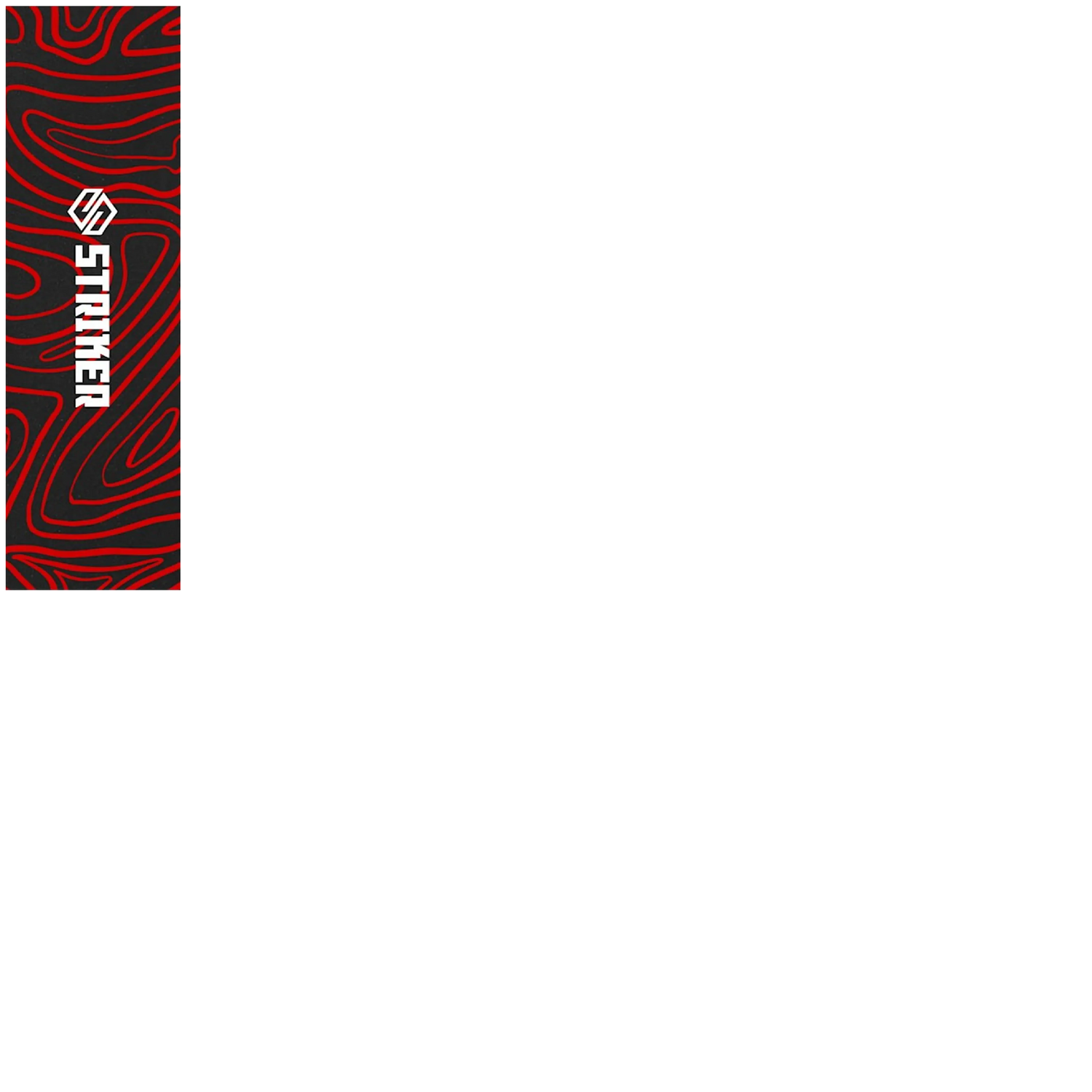 Striker Topo Swirl Scooter Grip Tape - Red 22" x 6.5"