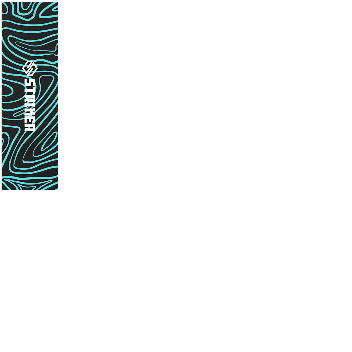 Striker Topo Swirl Scooter Grip Tape - Teal 22" x 6.5"