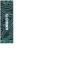 Striker Topo Swirl Scooter Grip Tape - Teal 22" x 6.5"
