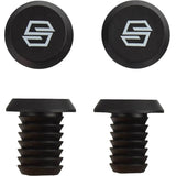 Striker Logo Scooter Grips - Black/Gold
