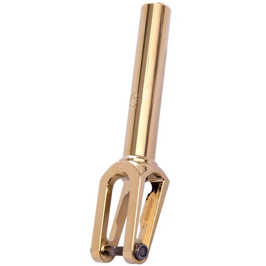 Striker Lux SCS/HIC Scooter Forks - Gold Chrome