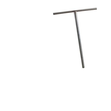 Striker Titanium T V2 HIC/SCS Scooter Bars - Raw 600mm