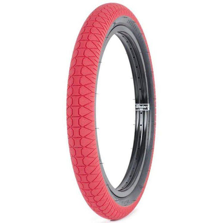 Subrosa Designer BMX Tyre - Red/Black Sidewall - 2.4''