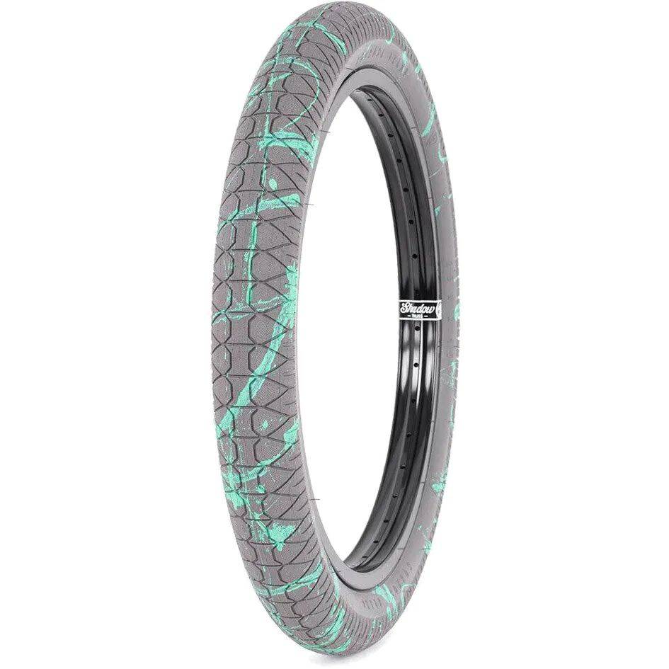 Subrosa Designer BMX Tyre - Teal Drip - 2.4''