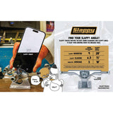 Slappy ST1 Classic Skateboard Trucks - Polished 8"
