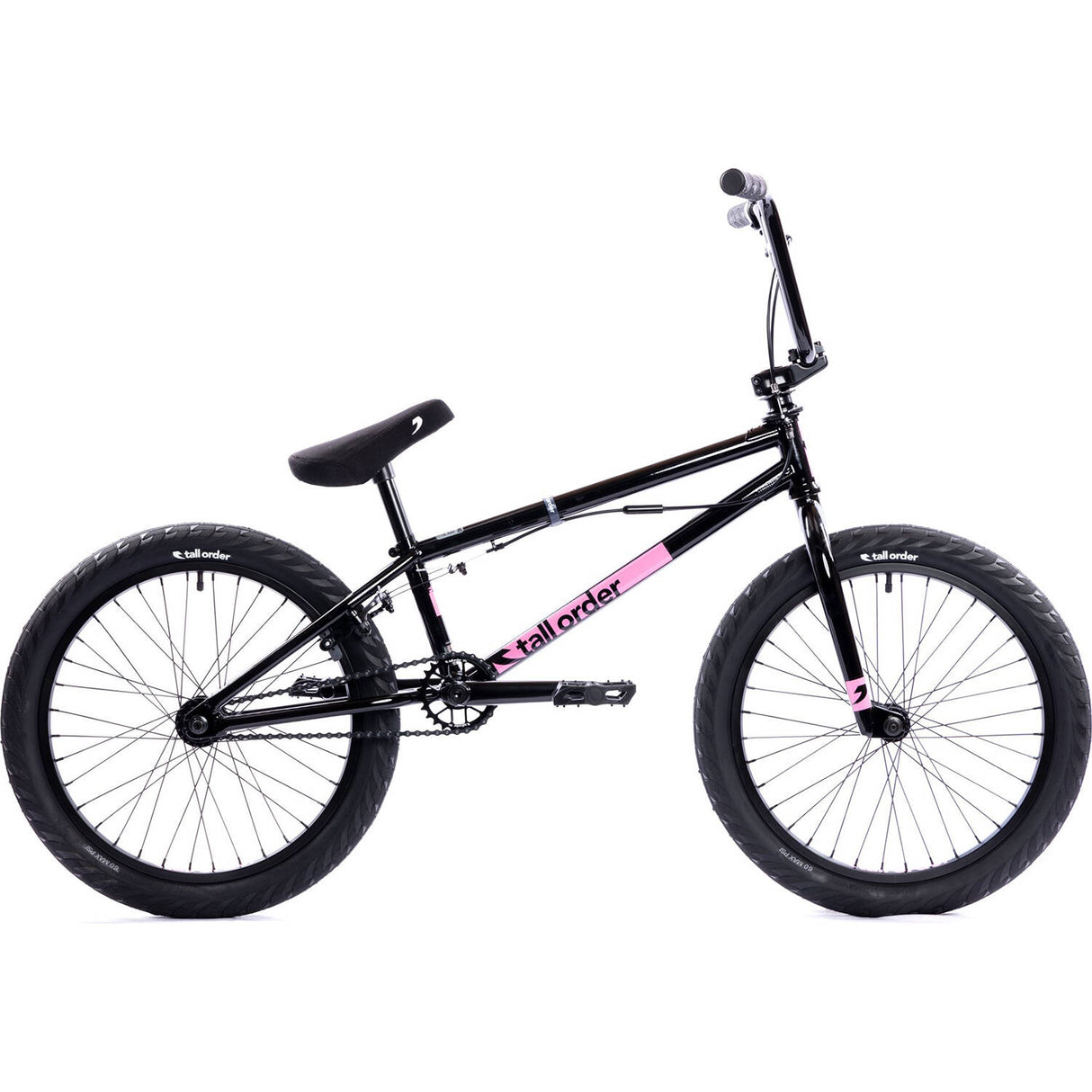 Tall Order 2022 Flair Park 20" Complete BMX - Gloss Black