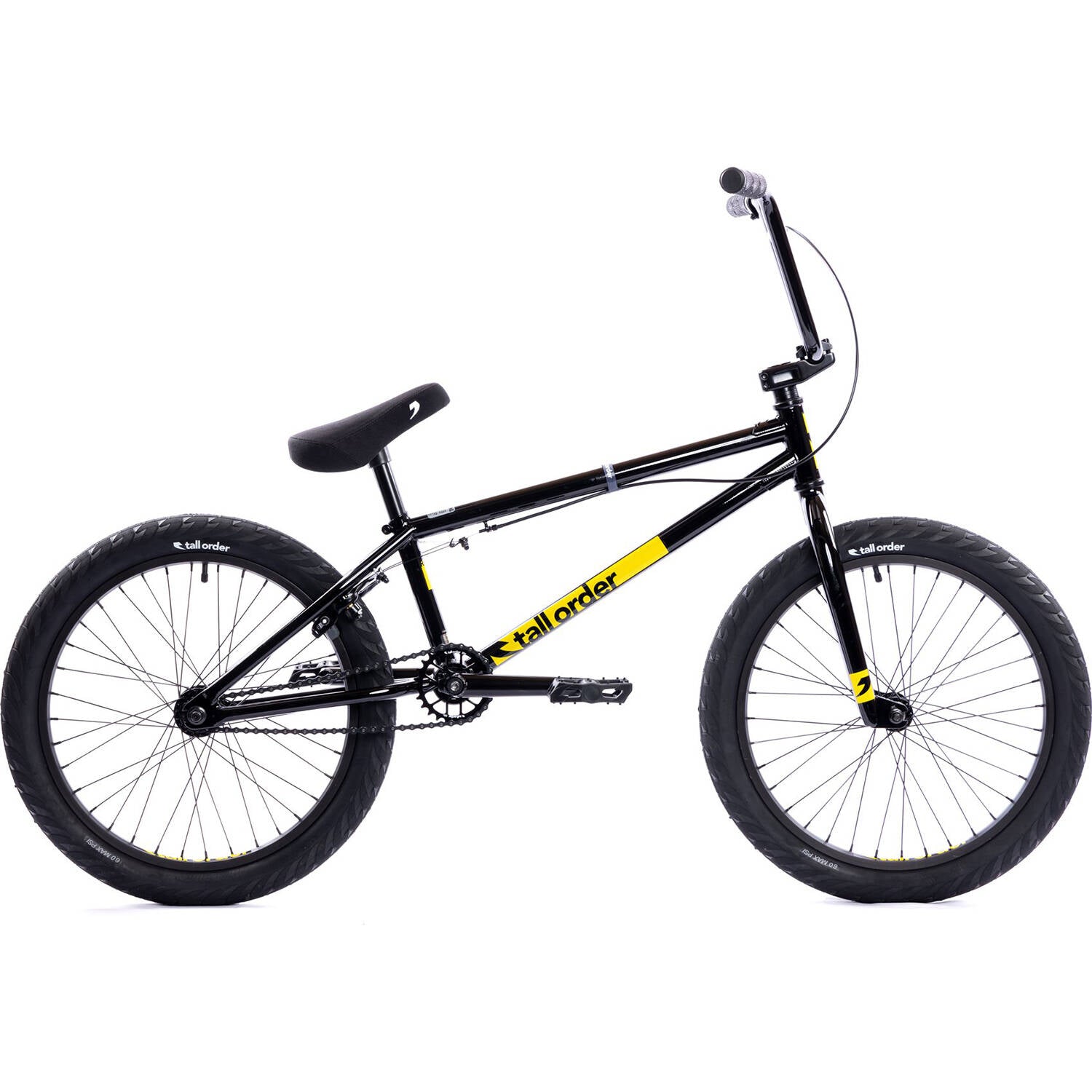 Tall Order 2022 Ramp Large 20" Complete BMX - Gloss Black