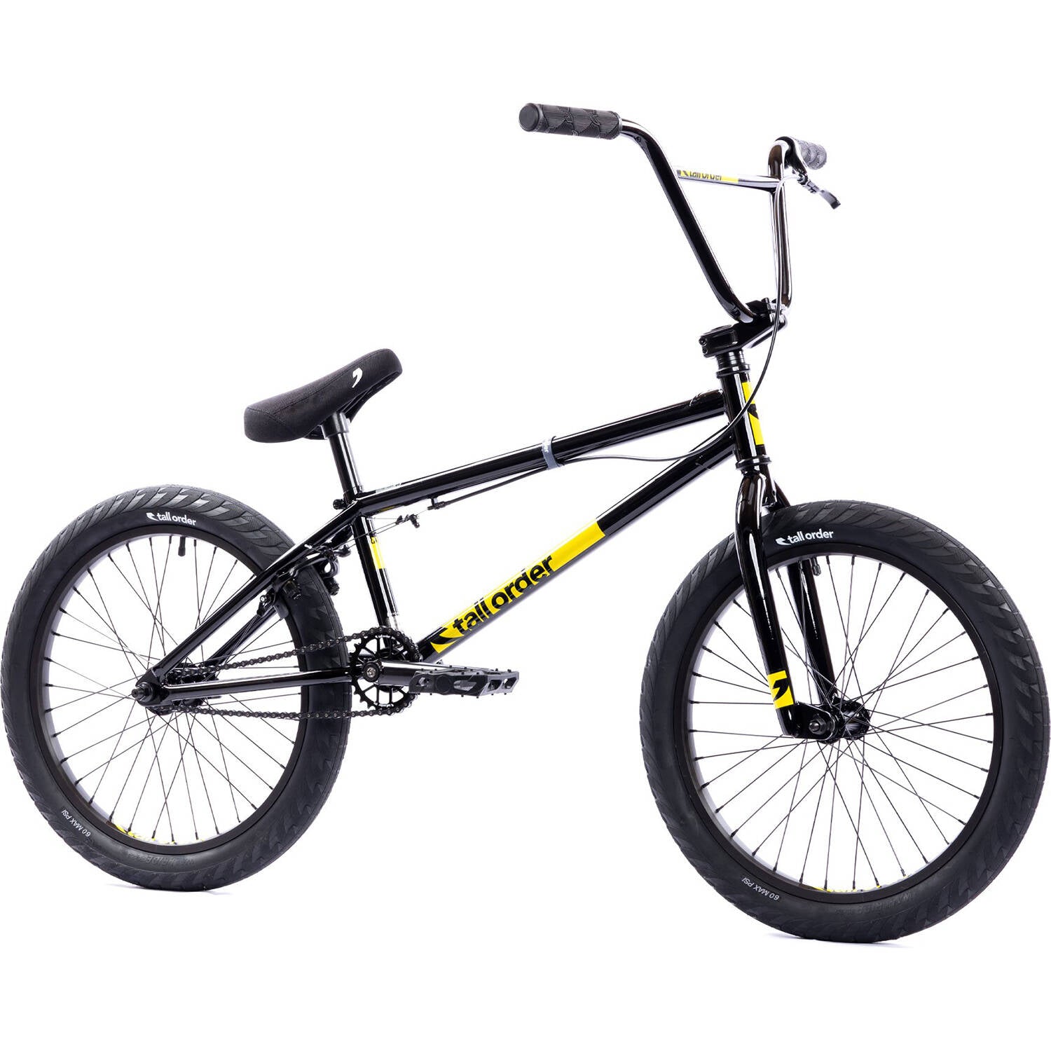 Tall Order 2022 Ramp Large 20" Complete BMX - Gloss Black