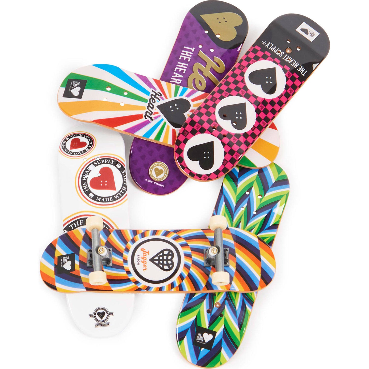 Tech Deck Fingerboard Assorted 6 Piece Sk8shop Bonus Pack