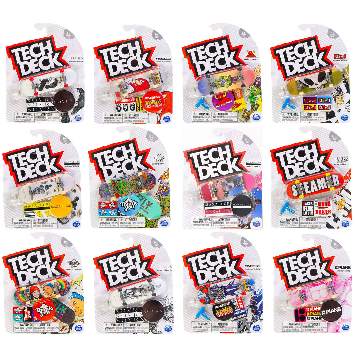 Tech Deck 96mm Fingerboard - Random B