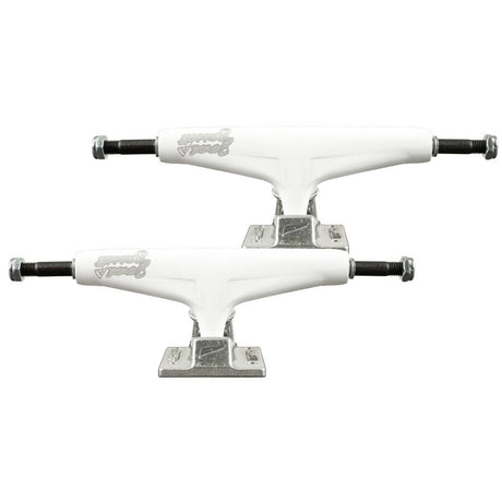Tensor Alum Night Shift Skateboard Trucks - Zered White 5.5"