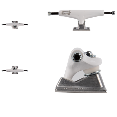 Tensor Alum Night Shift Skateboard Trucks - Zered White 5.5"