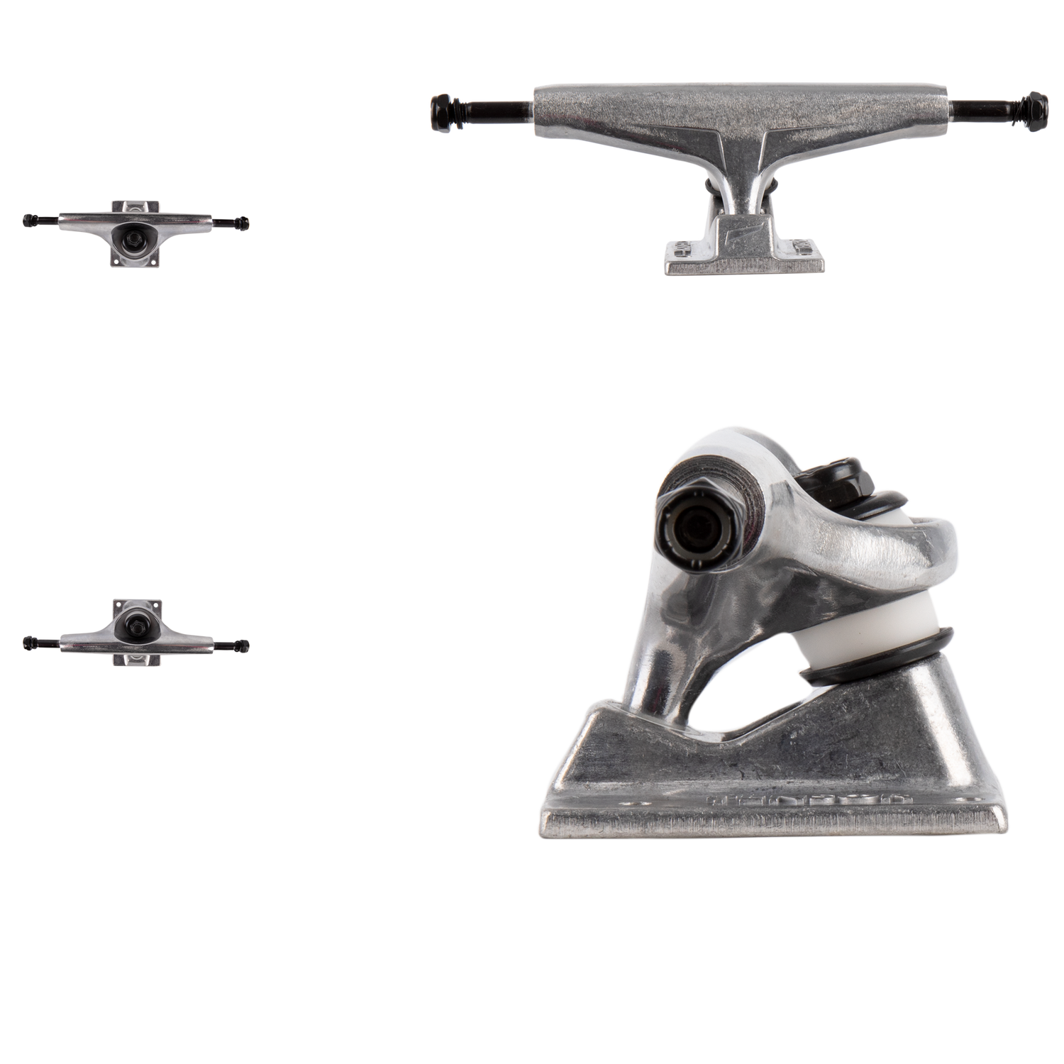 Tensor Alum Skateboard Trucks - Raw - 5.5"