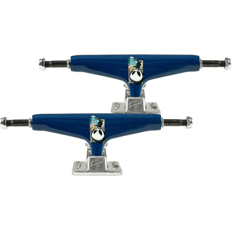 Tensor Alum Reaper Box Skateboard Trucks - Rogers/Navy 5.5"