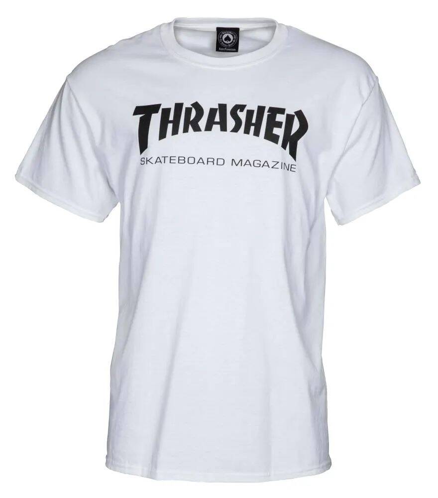 Thrasher Skate Mag Logo T Shirt - White