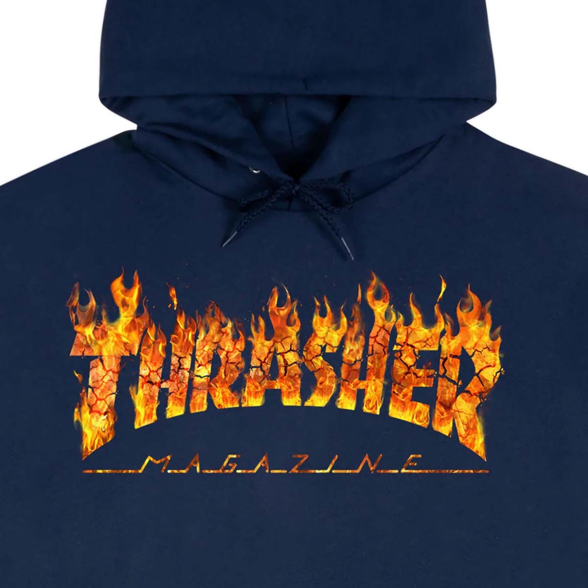 Thrasher Inferno Hoodie - Navy