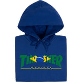Thrasher Brazil Revista Hoodie - Royal